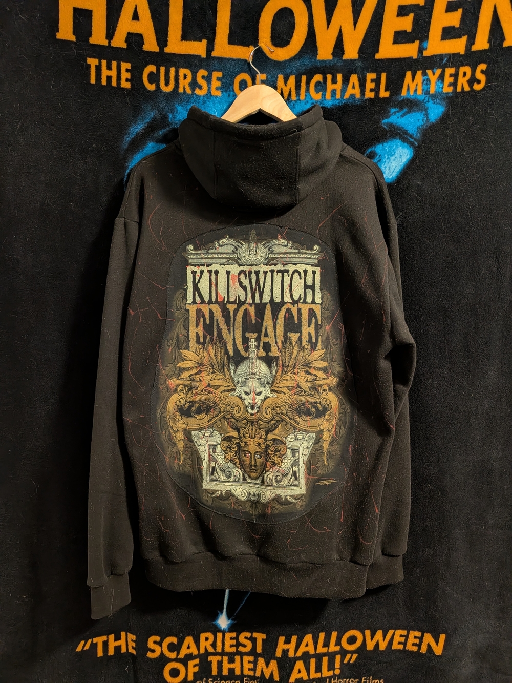 Custom Sewn "Killswitch Engage" Hoodie - Picture 2 of 2